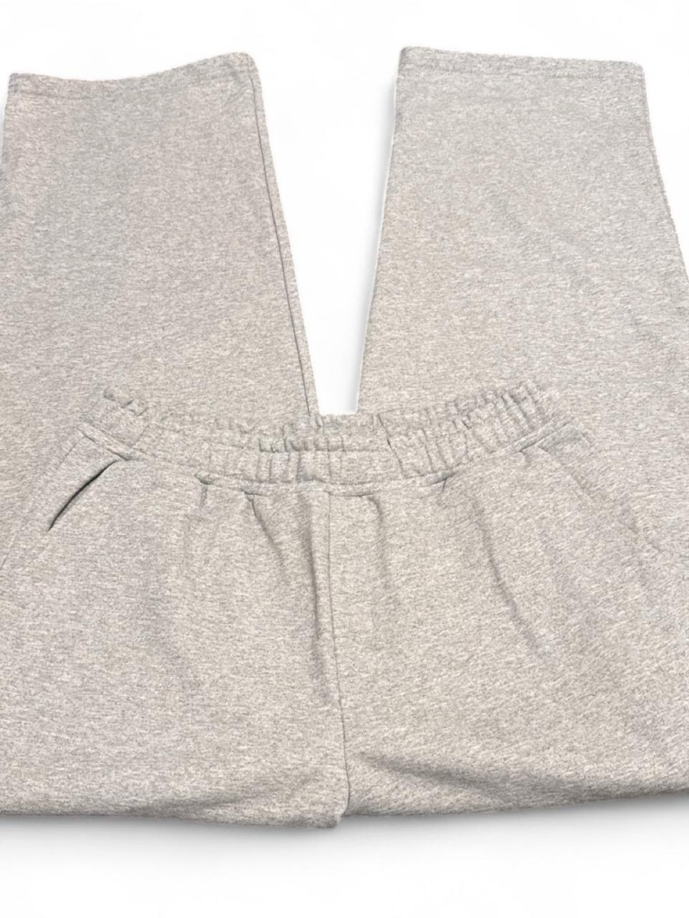Zara Heather Grey Wide Leg Sweatpants